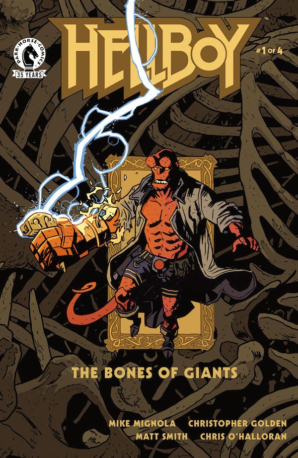 Hellboy: The Bones of Giants, copertina