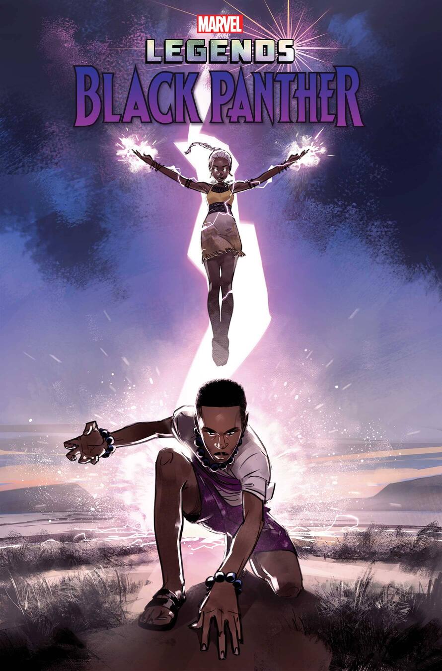 Black Panther Legends #2, copertina di Setor Fiadzigbey