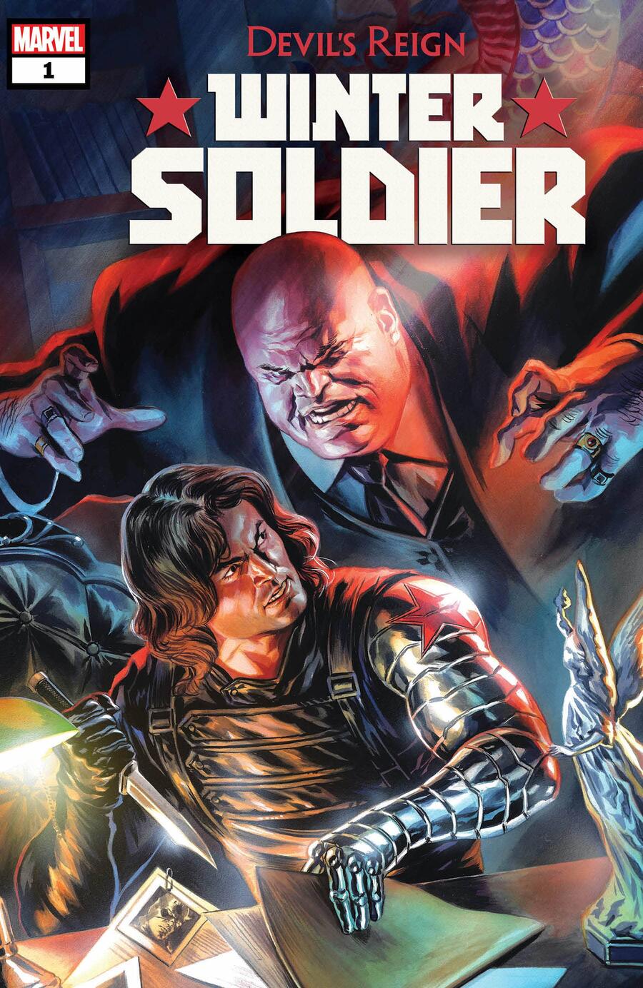 Devil's Reign: Winter Soldier #1, copertina di Felipe Massafera