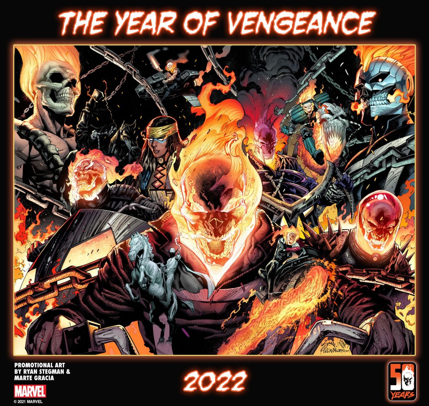 Ghost Rider - The Year of Vengeance, teaser di Ryan Stegman