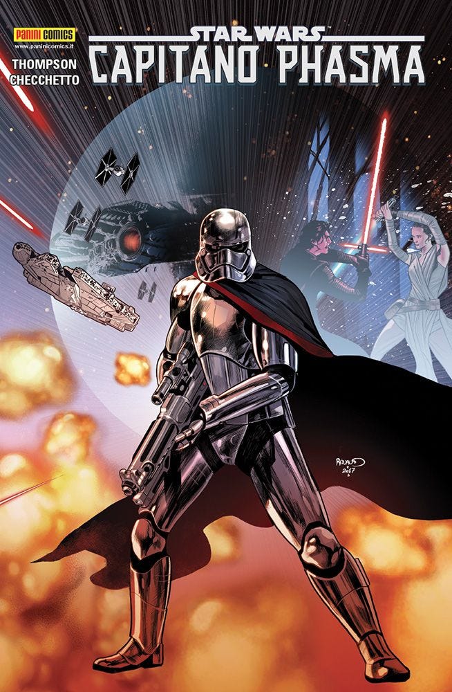 Capitano Phasma, copertina di Marco Checchetto