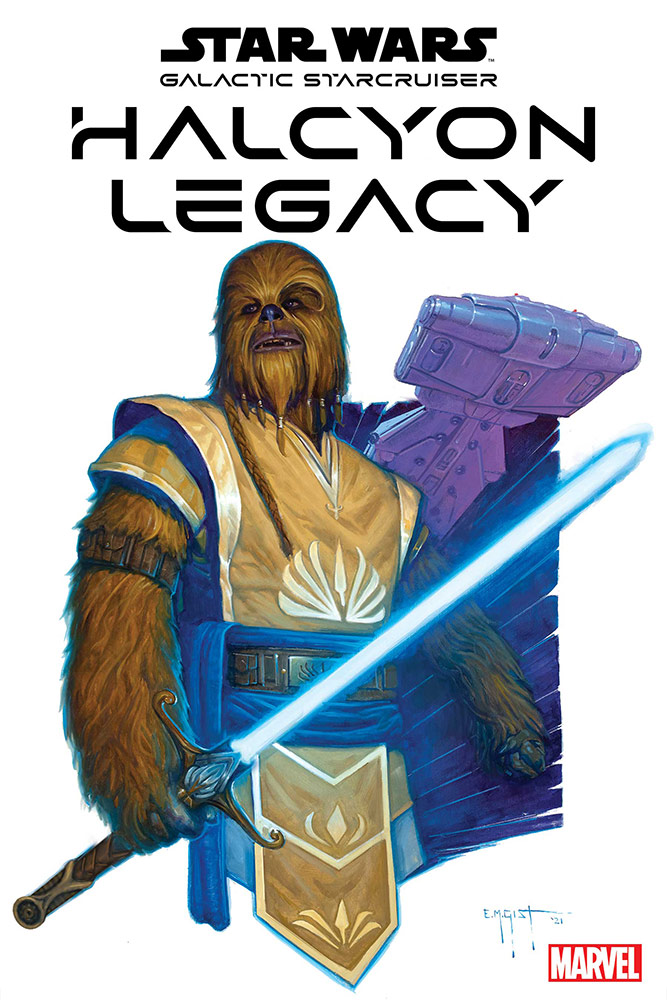 Star Wars: Halcyon Legacy #1, copertina di E.M. Gist