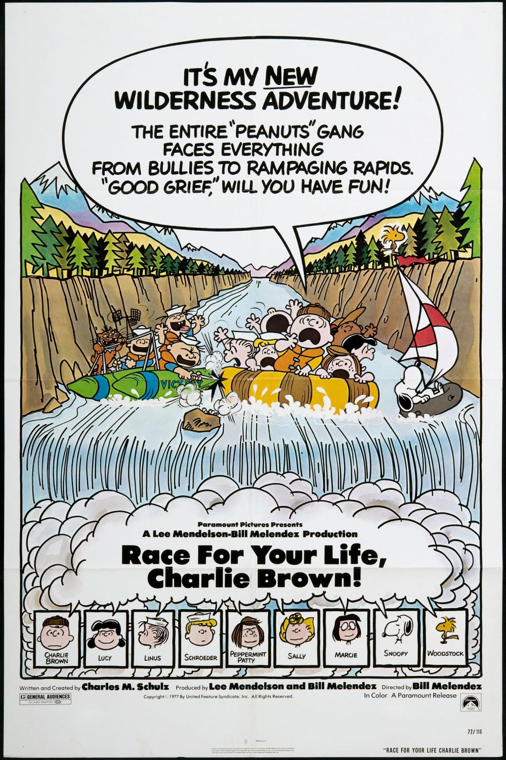 Race for your life, Charlie Brown