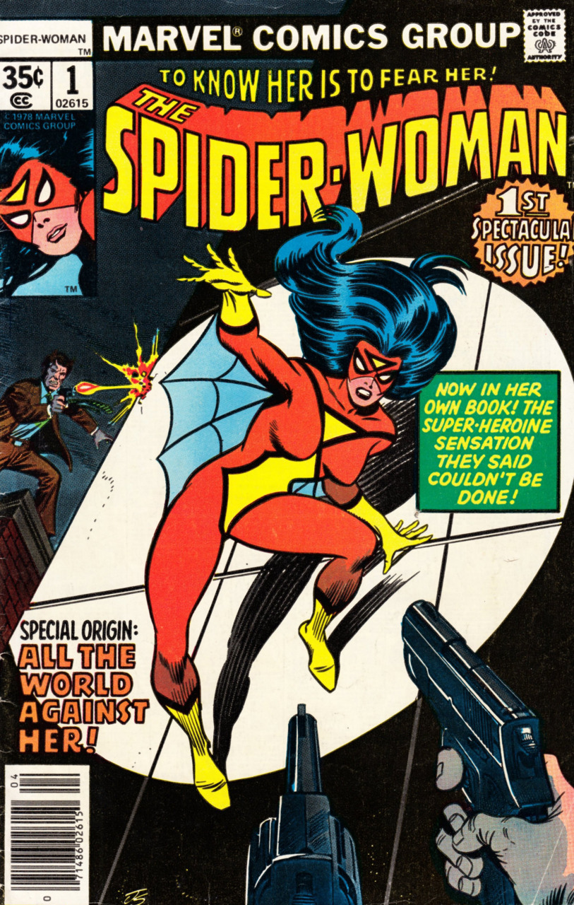 Spider-Woman #1 (1978), copertina di Joe Sinnott