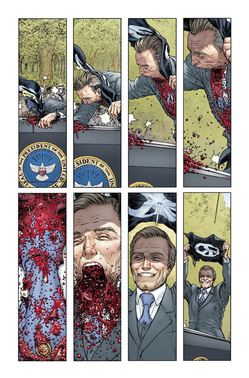 Multiversity: Pax Americana - colori di Nathan Fairbairn