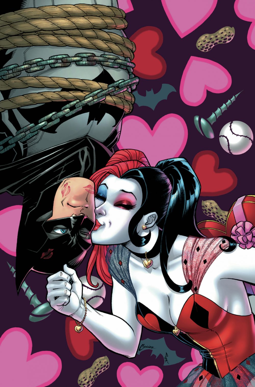 Harley Quinn Valentine's Day Special #1, copertina di Amanda Conner