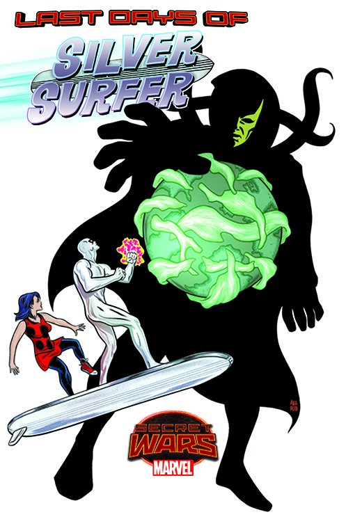 Silver Surfer #13, copertina di Mike Allred