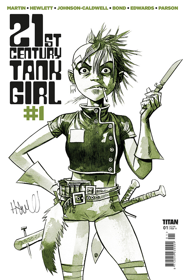 21st Century Tank Girl #1, cover A