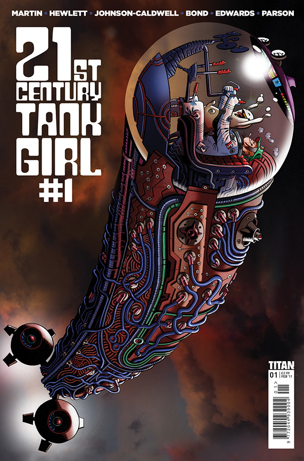 21st Century Tank Girl #1, cover B