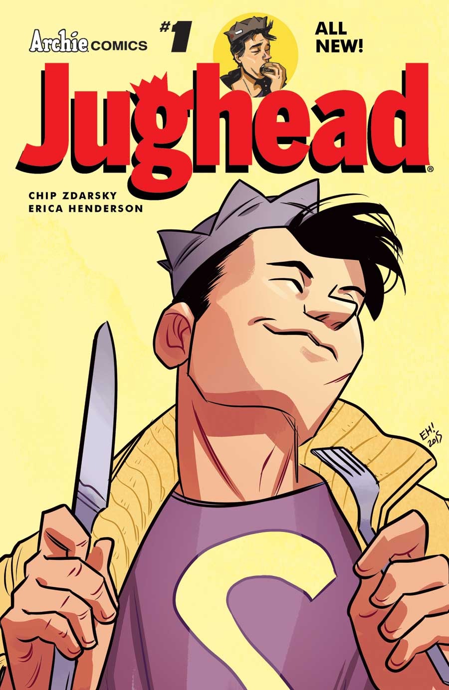 Jughead #1, copertina di Erica Henderson