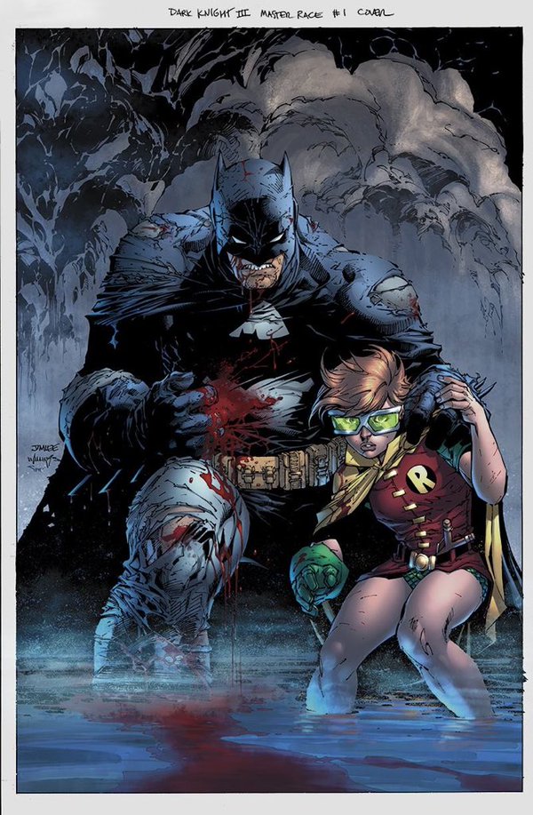 Batman: Dark Knight III - The Master Race #1, variant cover di Jim Lee