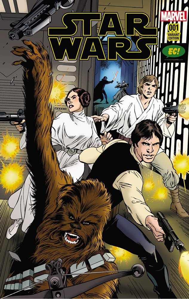 Star Wars #1, variant cover di Alan Davis