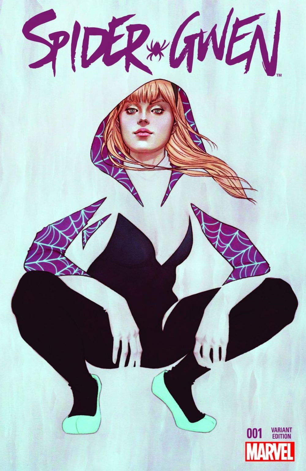 Spider-Gwen #1, variant cover di Jenny Frison