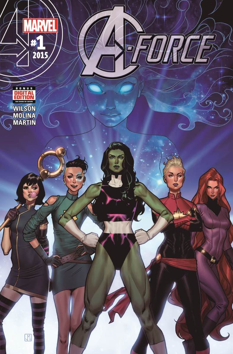 A-Force #1, variant cover 1