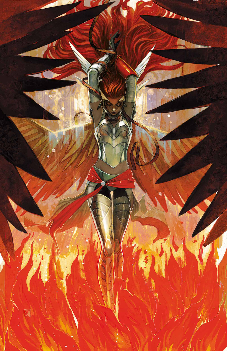 Angela: Asgard's Assassin #6, copertina di Stephanie Hans