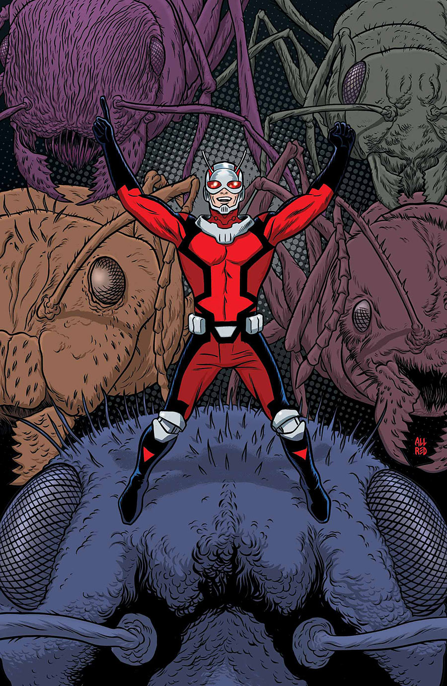 Astonishing Ant-Man #1, variant cover di Mike Allred