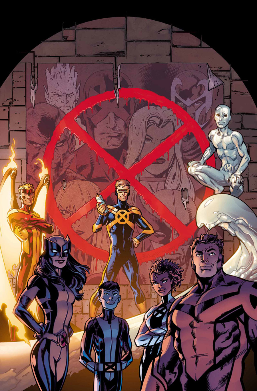 All-New X-Men #1, copertina di Mark Bagley