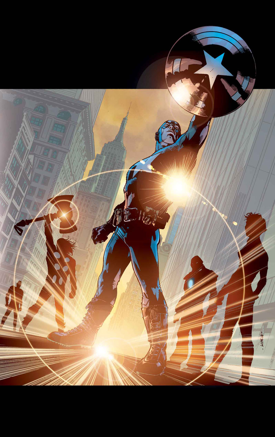 La copertina di Avengers #41/Ultimates #1