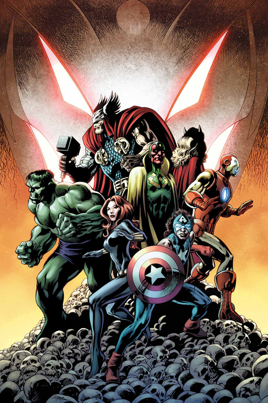 Avengers: Ultron Forever #1, copertina di Alan Davis