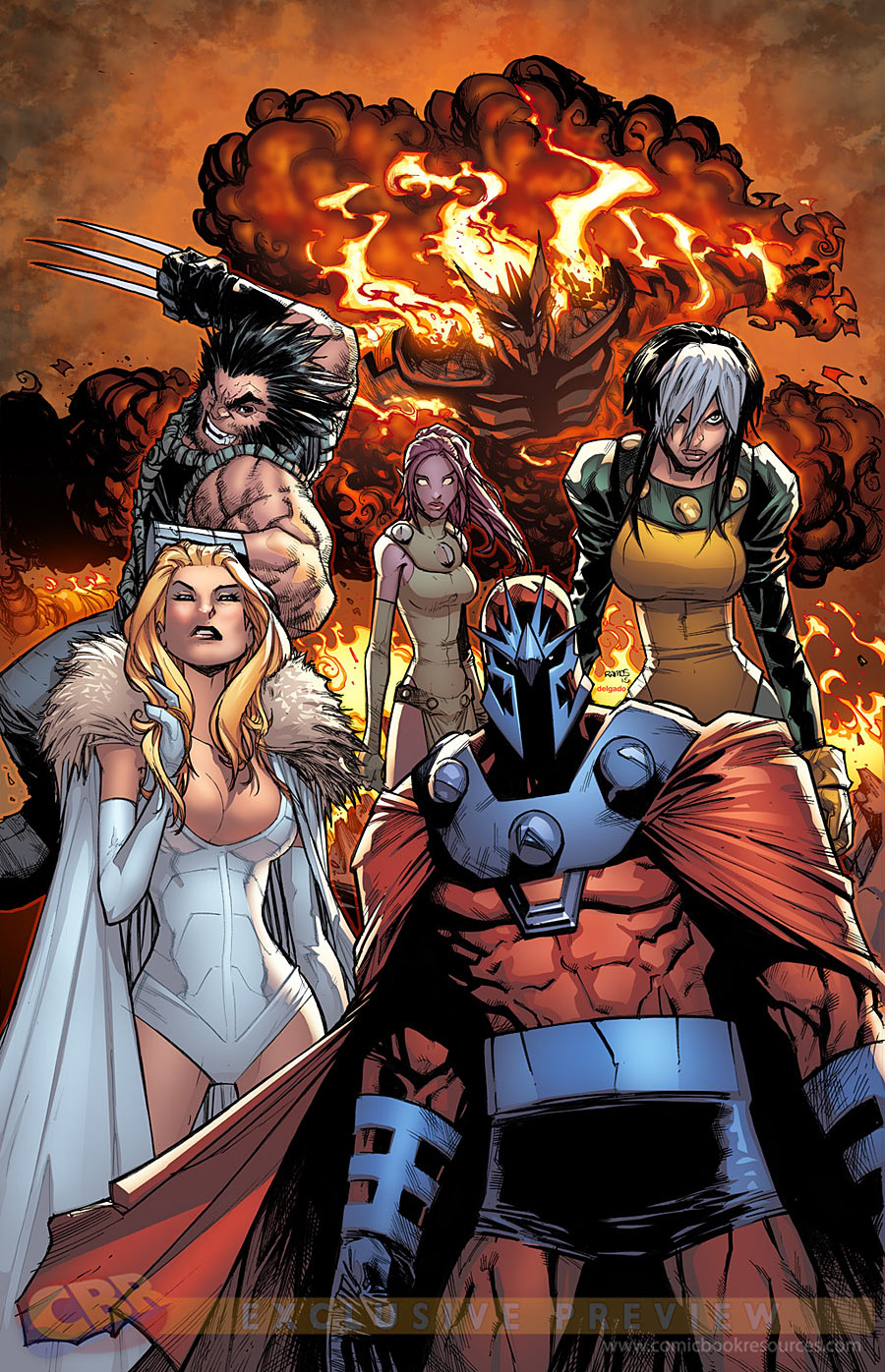 Age of Apocalypse #2, variant cover di Ramos e Delgado