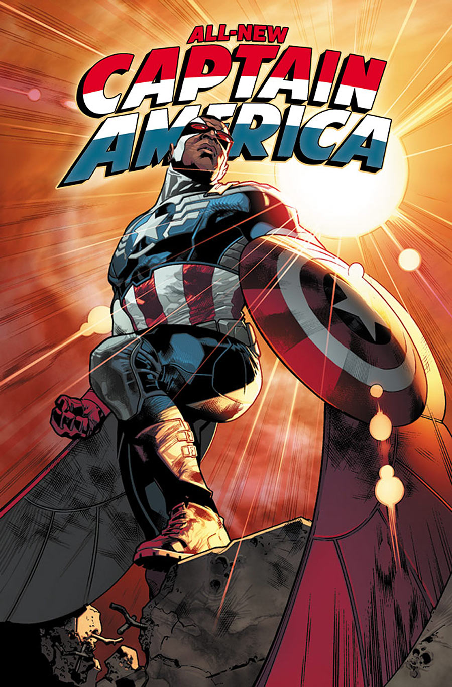 All-New Captain America #1, copertina di Stuart Immonen