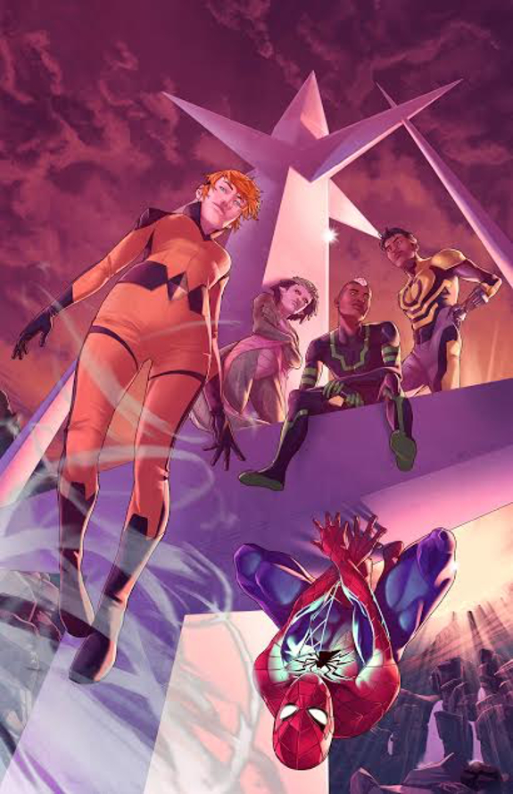 All-New Inhumans #5, copertina di Stefano Caselli