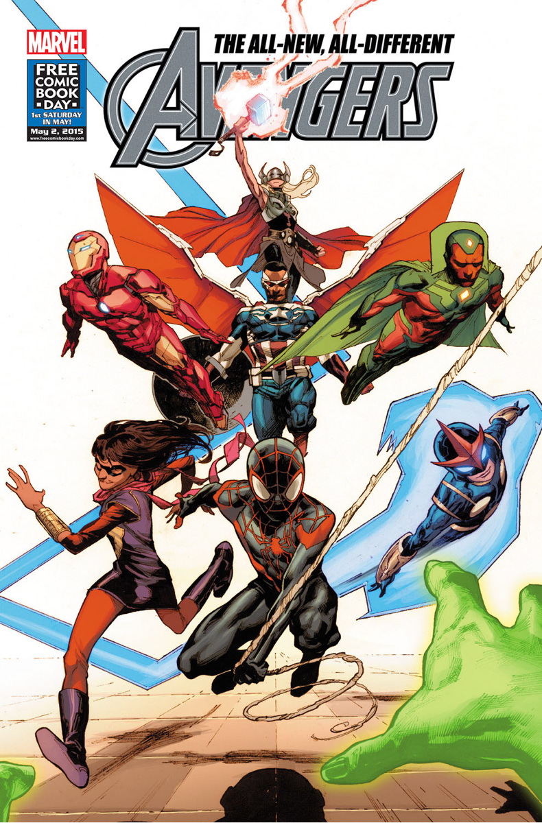 All-New, All Different Avengers FCBD, copertina di Jerome Opena