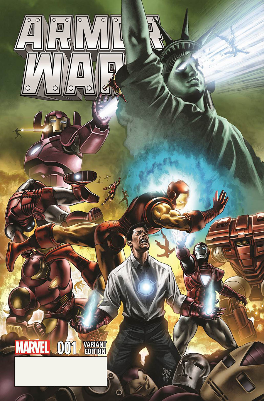 Armor Wars #1, variant cover di Pugh