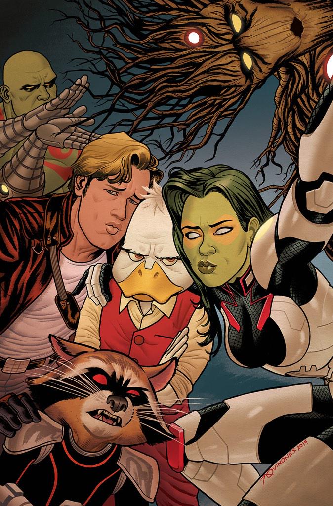 Howard The Duck #2, copertina di Joe Quinones