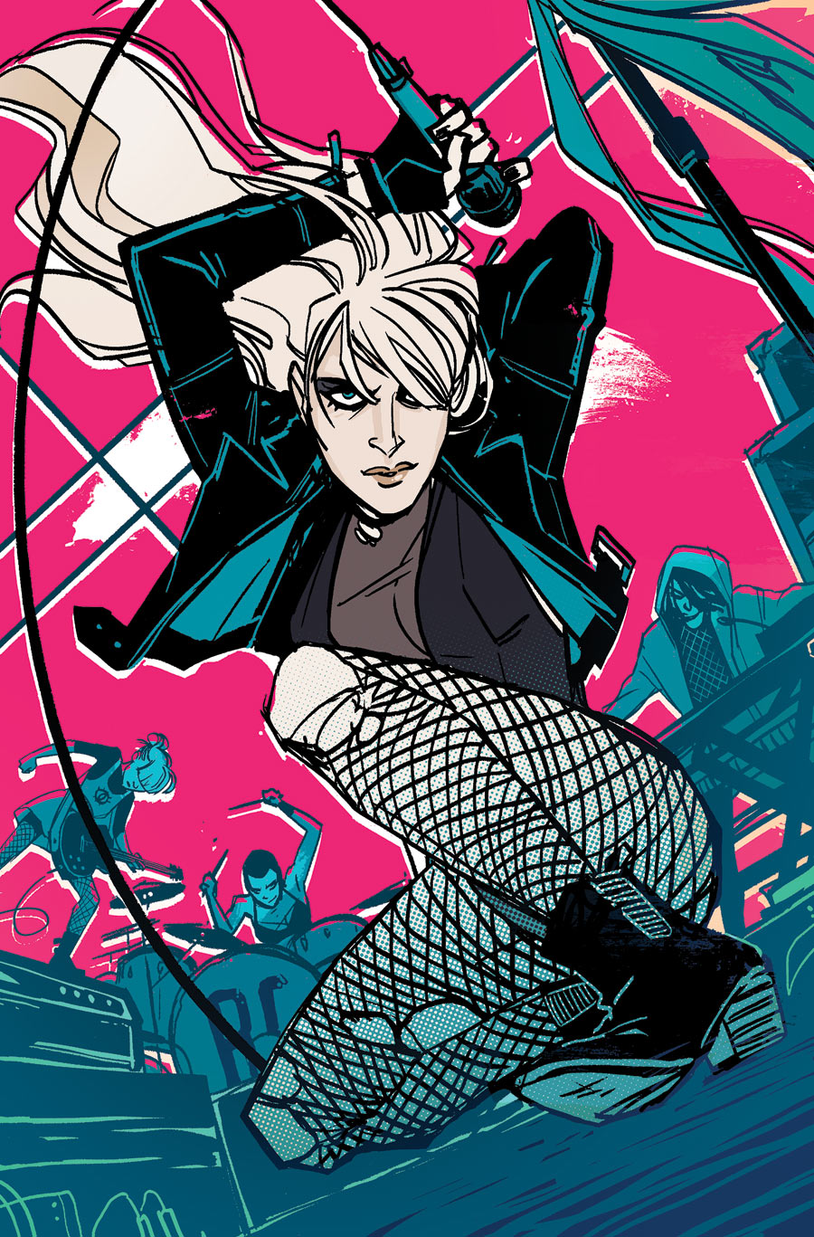 Black Canary #1, copertina di Annie Wu