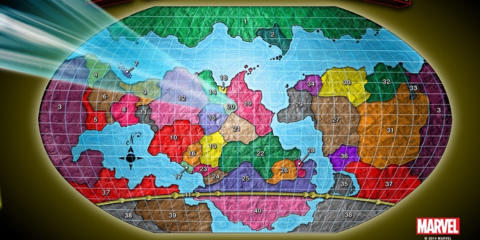 Battleworld Map