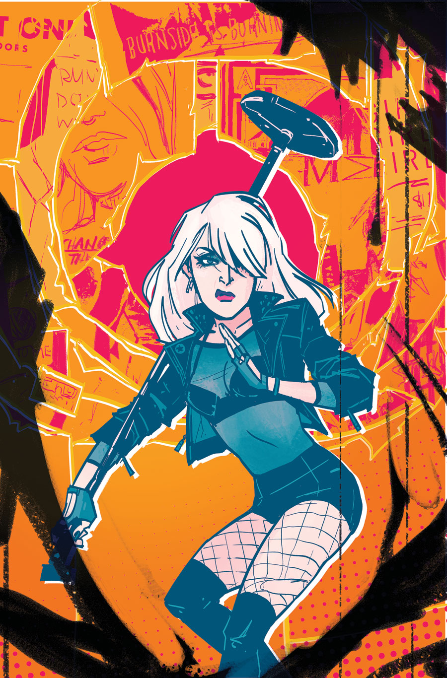 Black Canary #4, copertina di Annie Wu