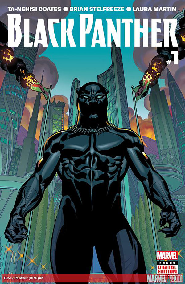 Black Panther #1, copertina di Brian Stelfreeze