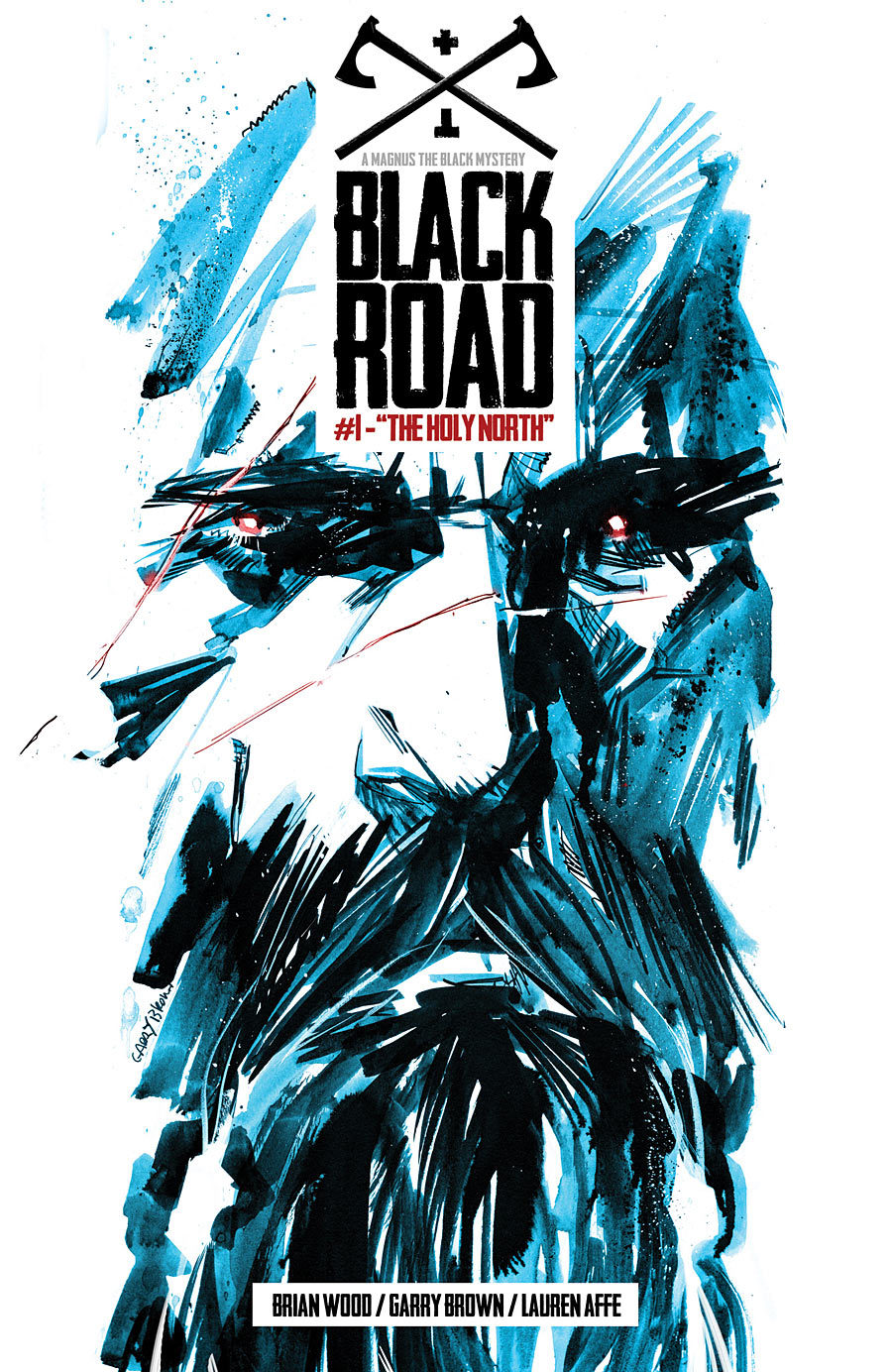 Black Road #1, cover