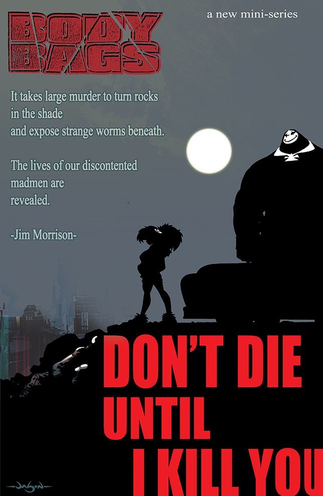 Body Bags, Don't Die Until I Kill You, immagine promo di James Pearson 02