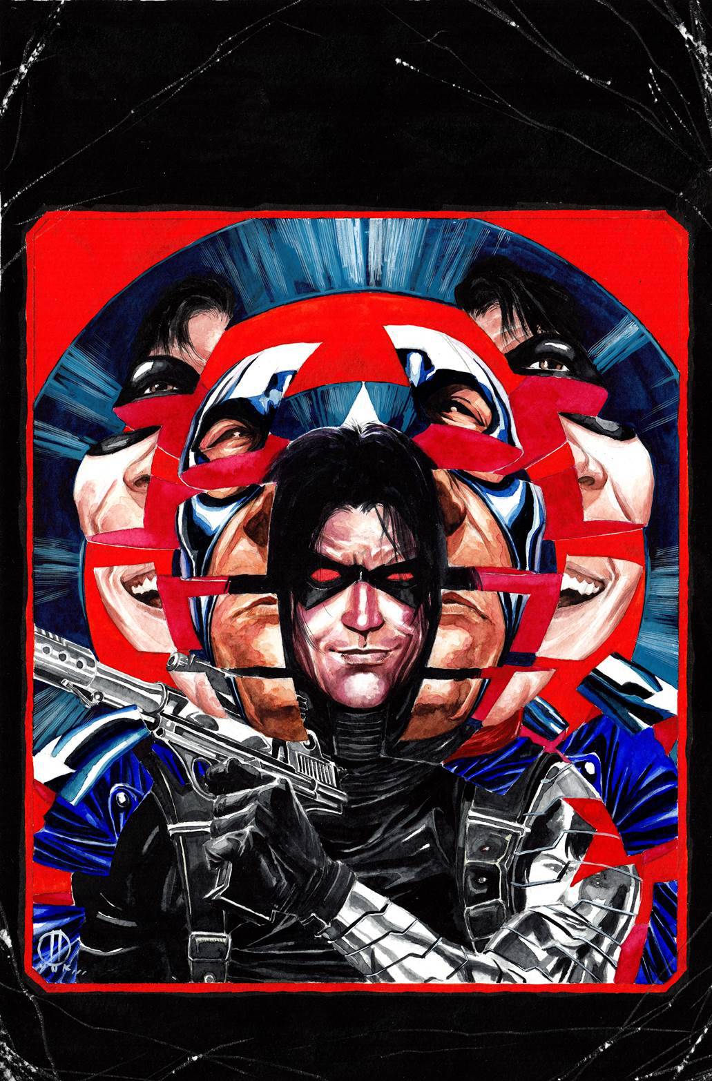 Bucky Barnes Winter Soldier #1