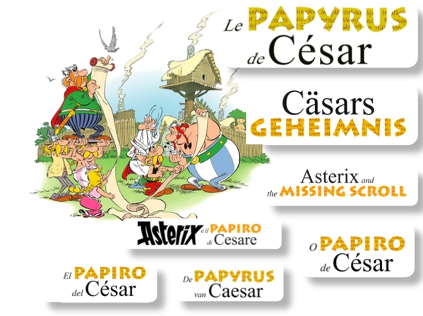 Asterix e il Papiro di Cesare