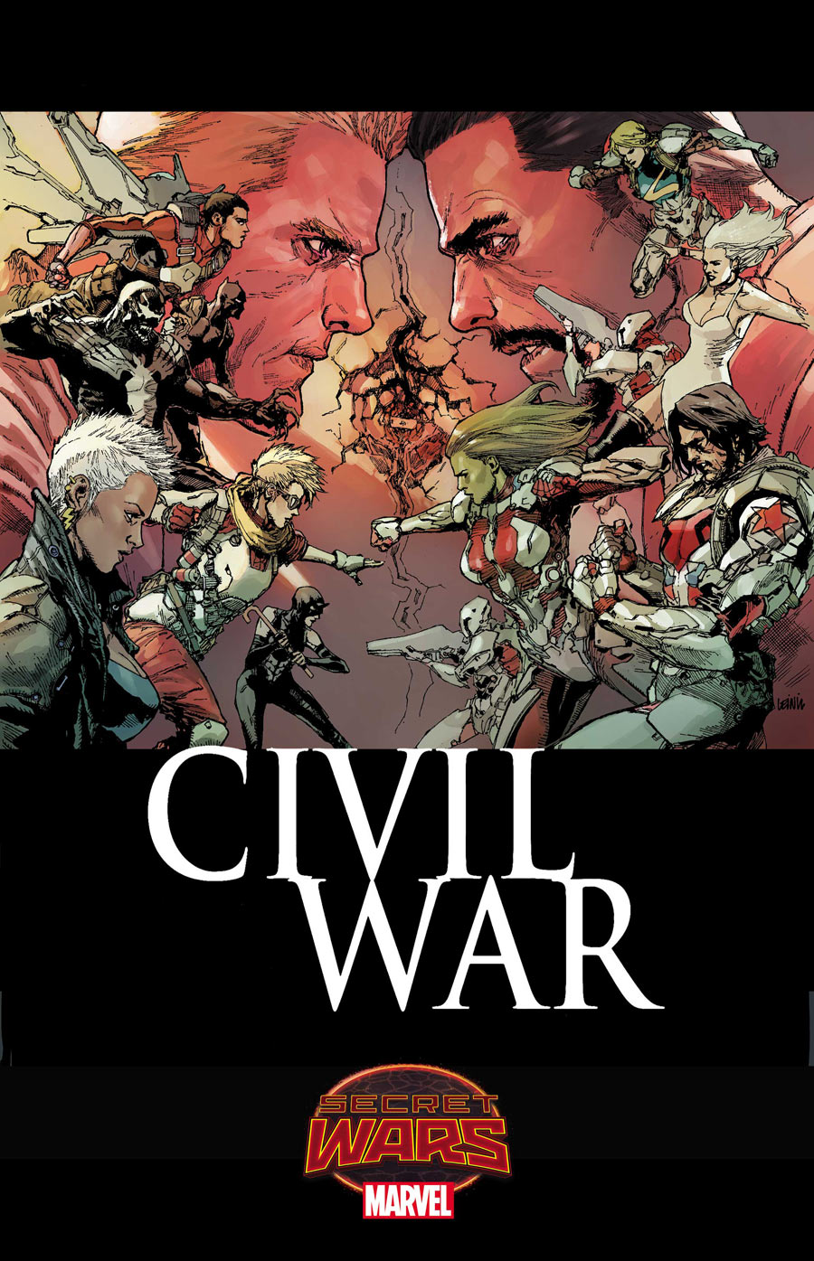 Civil War #2, copertina di Leinil Francis Yu