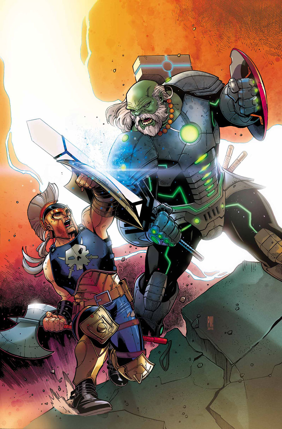 Contest of Champions #2, copertina di Paco Medina