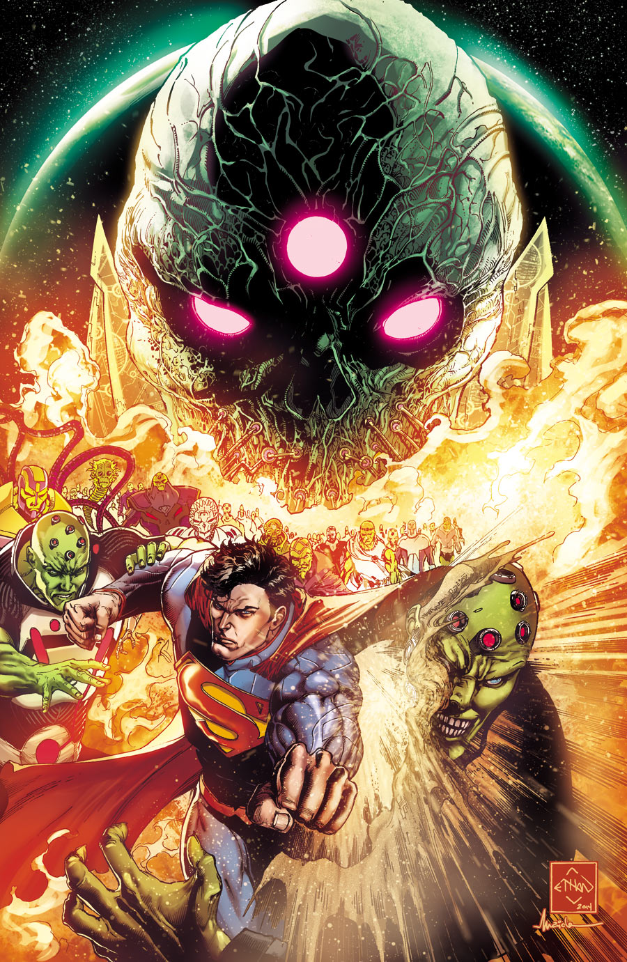 Convergence #0, copertina di Ethan Van Sciver