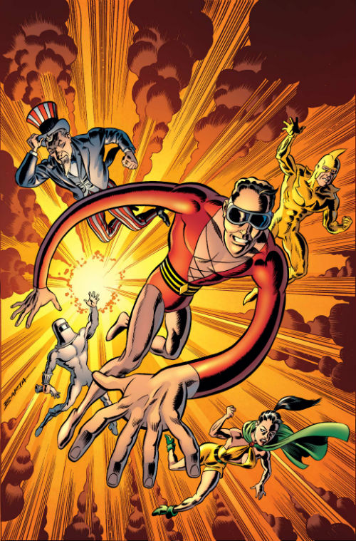 Convergence: Plastic Man and The Freedom Fighters #1