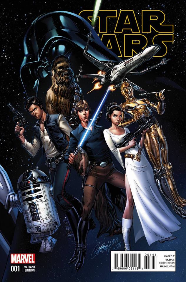 SW #1 di J. Scott Campbell, colori