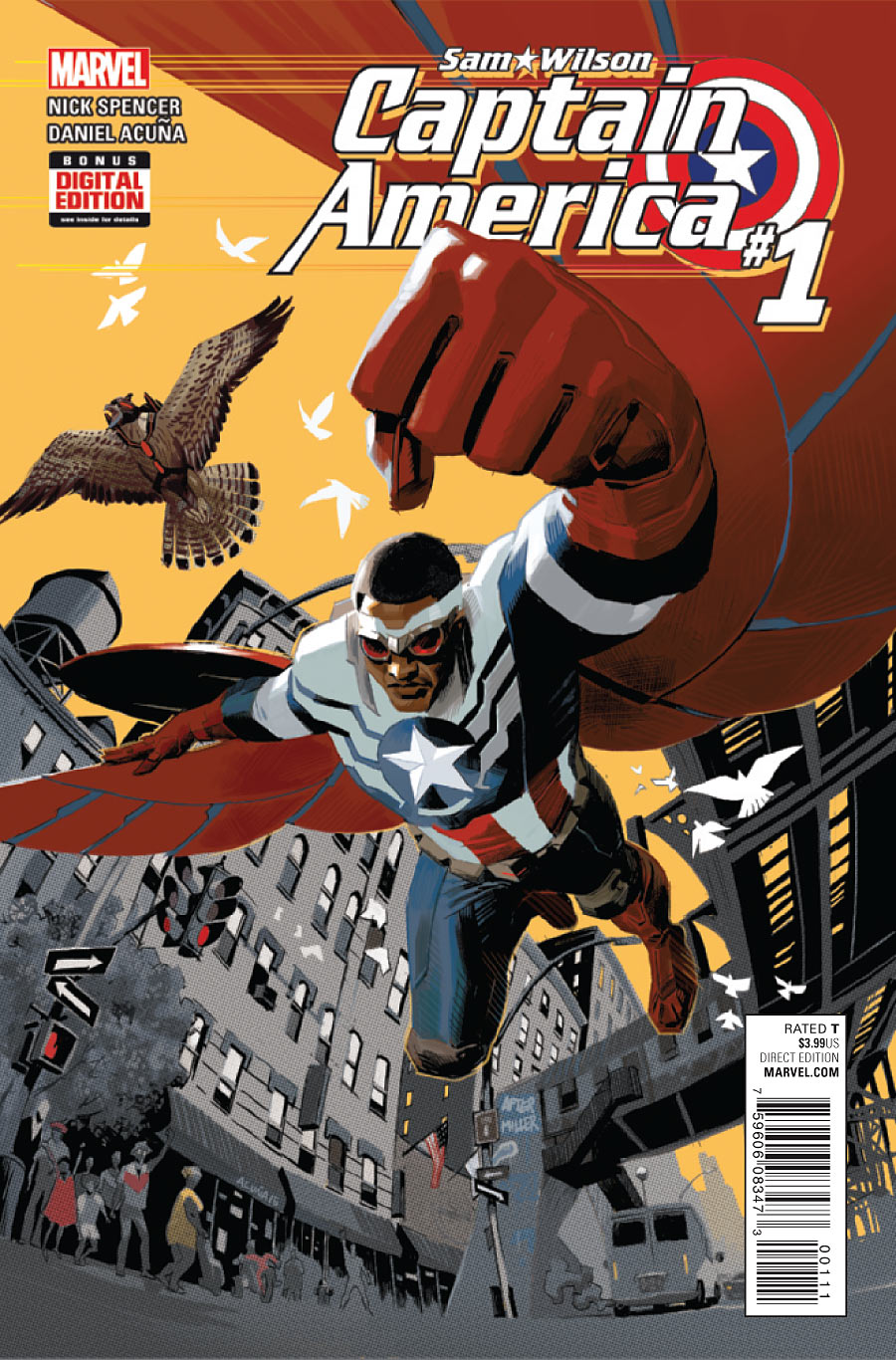 Captain America #1 - Sam Wilson