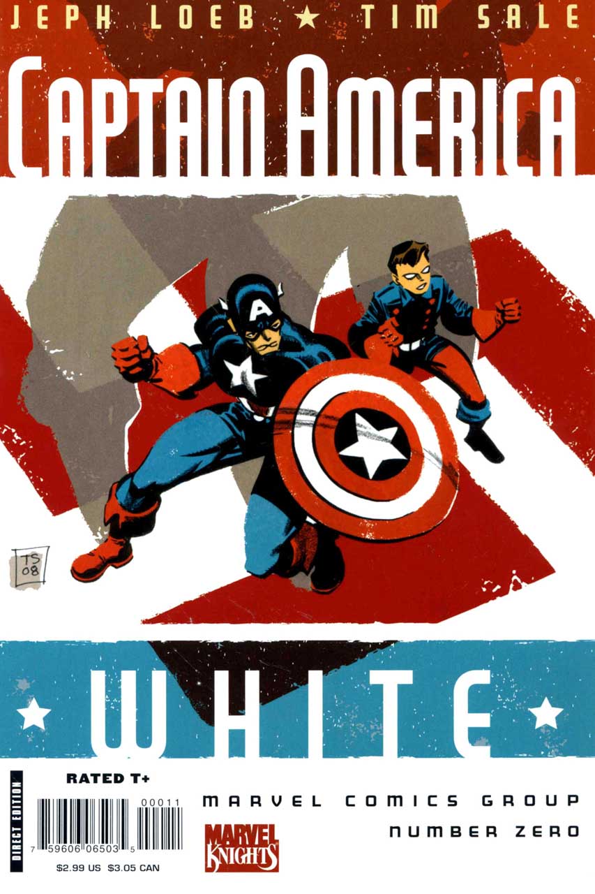 Captain America White #0