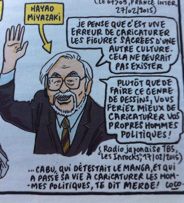 Charlie Hebdo Miyazaki