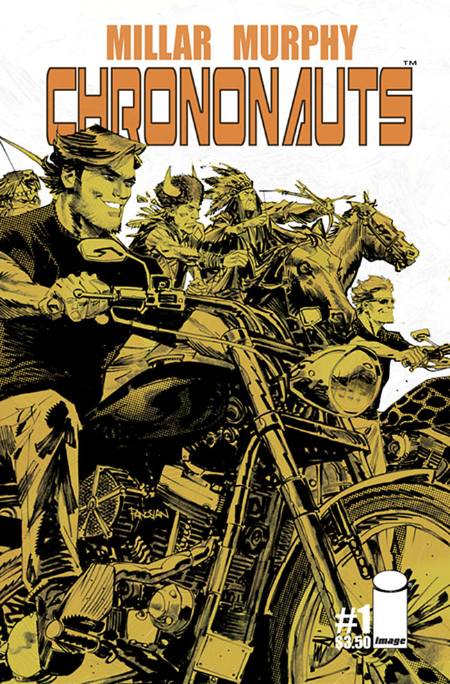 Chrononauts #1, variant cover di Dan Panosian