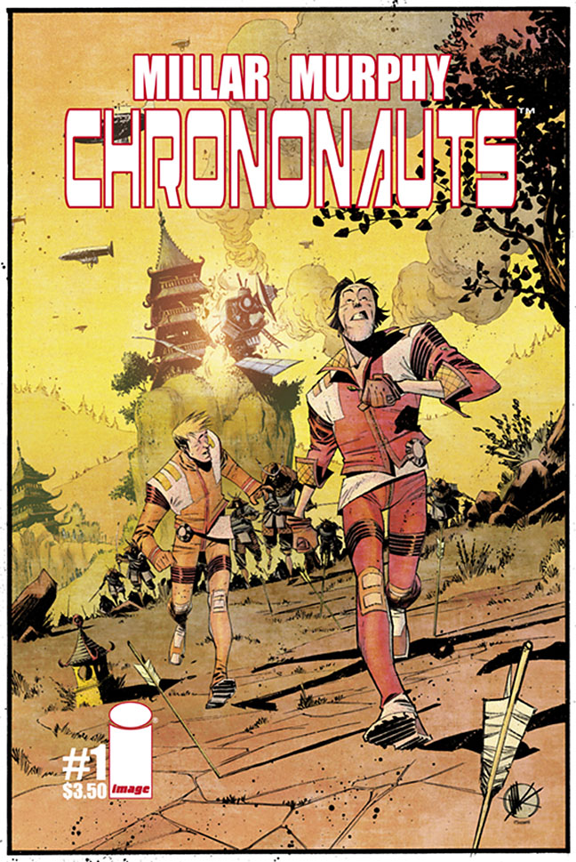 Chrononauts #1, variant cover di Matteo Scalera