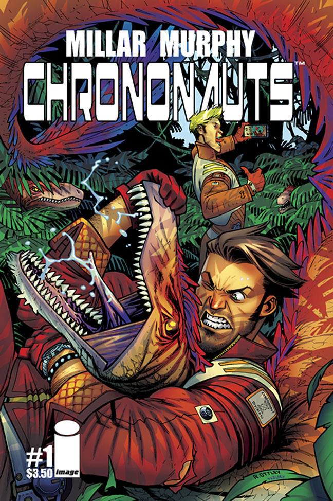 Chrononauts #1, variant cover di Rian Ottely