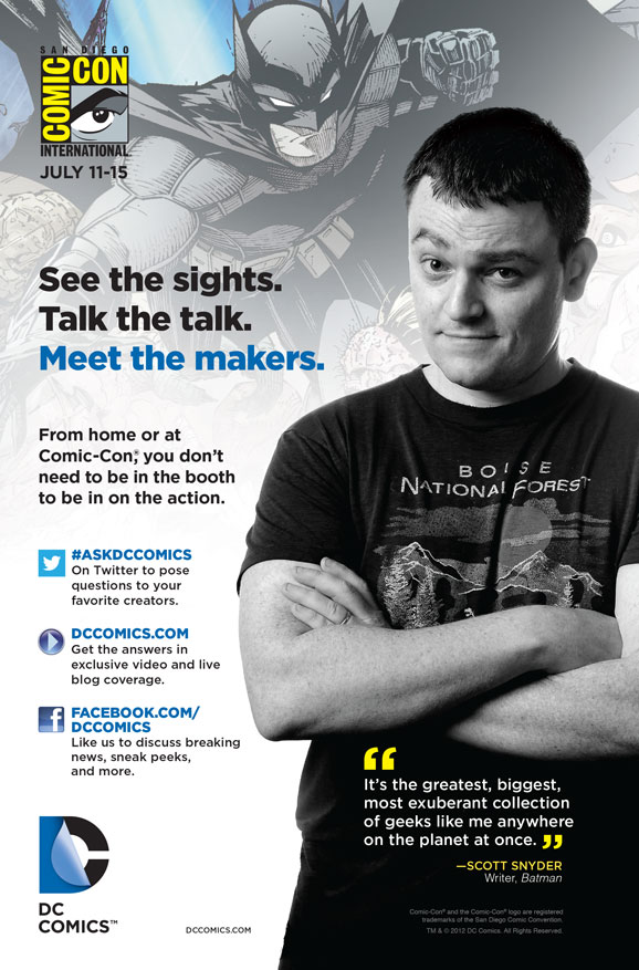 Comic Con 2015 - Scott Snyder