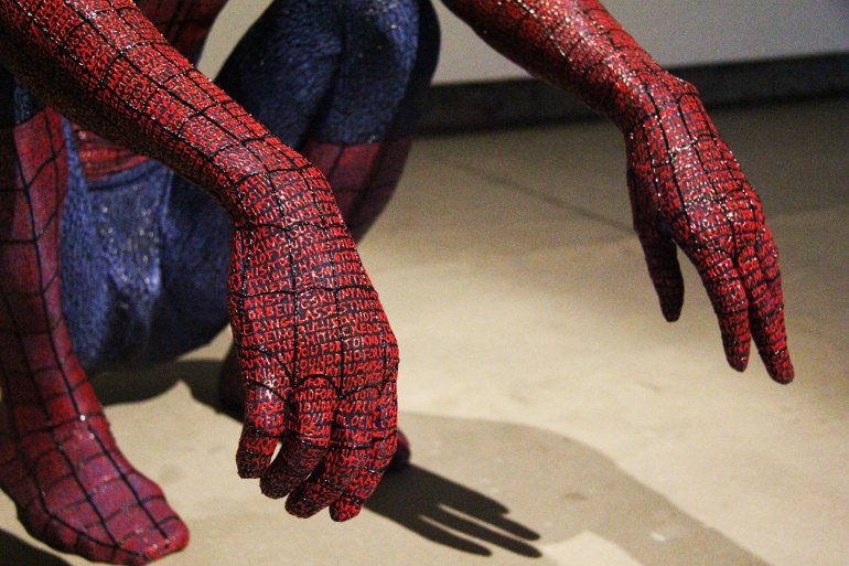 Costume di Spider-Man - dettaglio